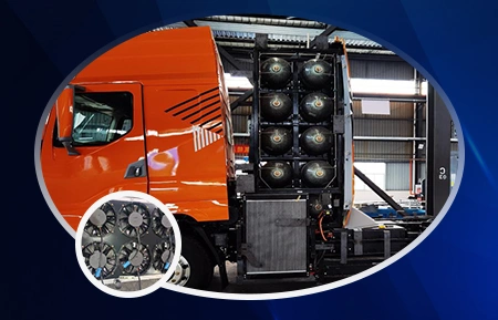 Sistema de refrigeración de pilas de combustible de hidrógeno