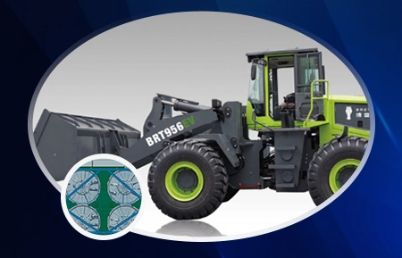 Sistema de refrigeración para maquinaria de construcción eléctrica pura