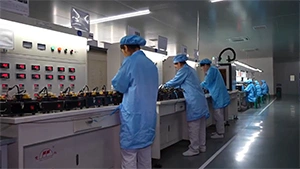 Línea de prueba del controlador de la bomba de combustible