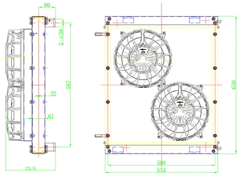 Sistema de refrigeración por pila de combustible de hidrógeno 1