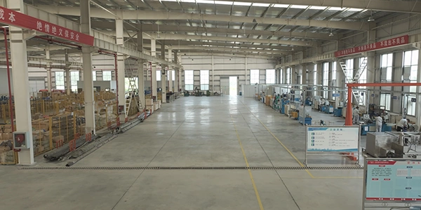 Taller de producción de resortes de gas