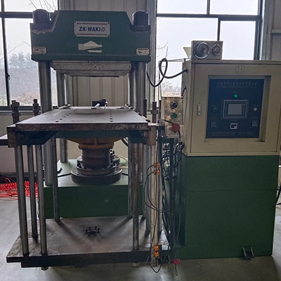 Vulcanizadora de doble control